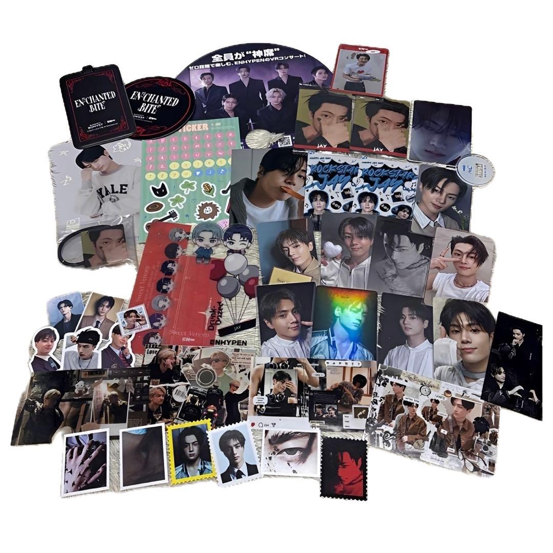 ENHYPEN JAY グッズ トレカ チラシ まとめ売り - メルカリ