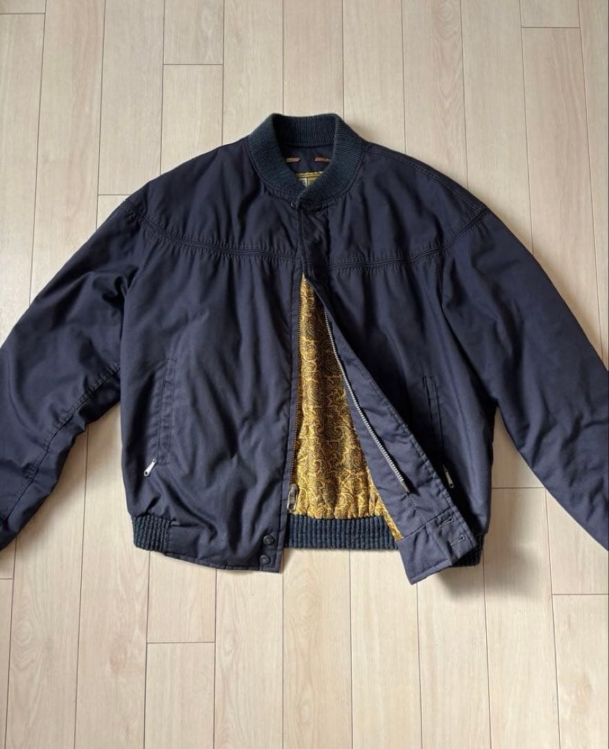 極上　ダービージャケット　ダービーオブサンフランシスコ　42 ネイビー　60's