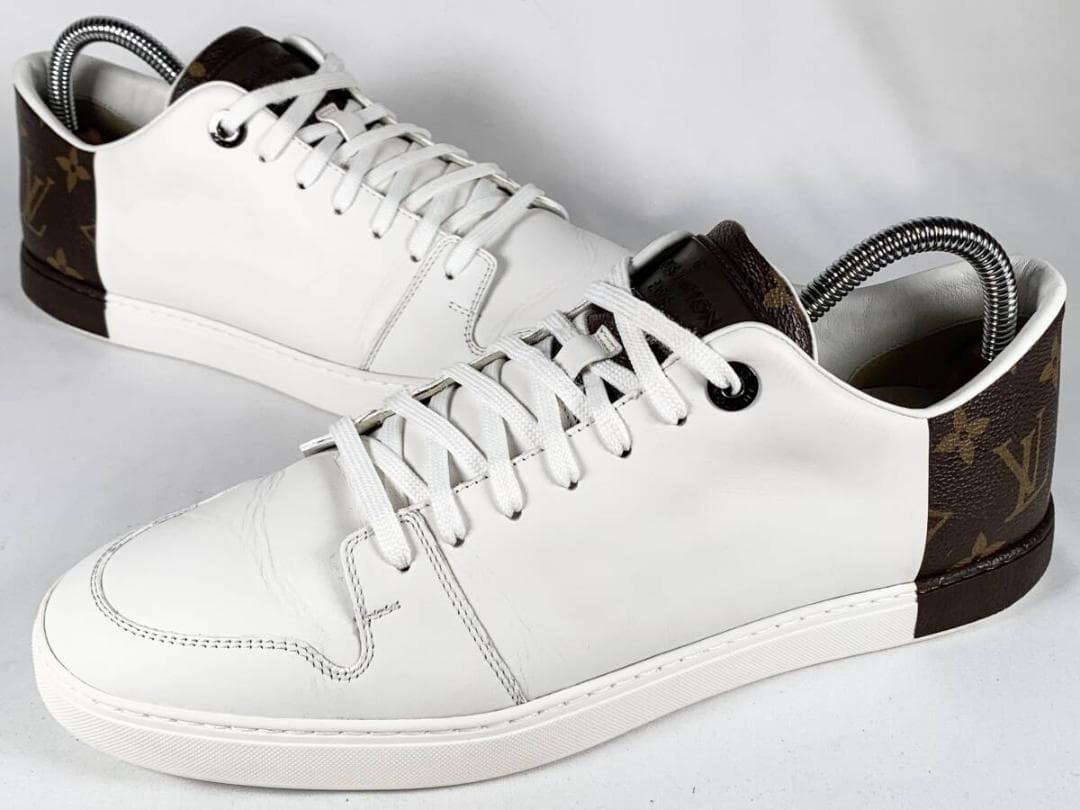 【正規品】極美品 ルイヴィトン ラインアップ モノグラム レザー スニーカー 7 極美品】LOUIS VUITTON ルイヴィトン モノグラム エクリプス