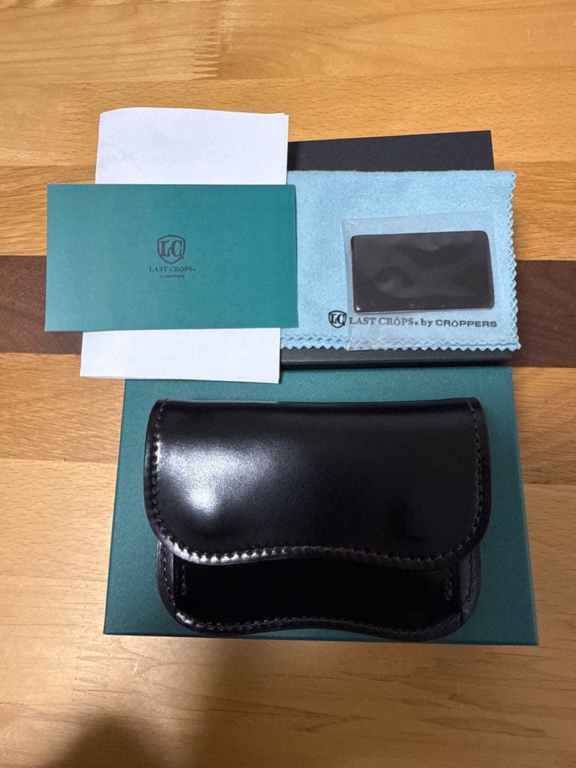 ラストクロップス　LCタング　シェルコードバン ブラック