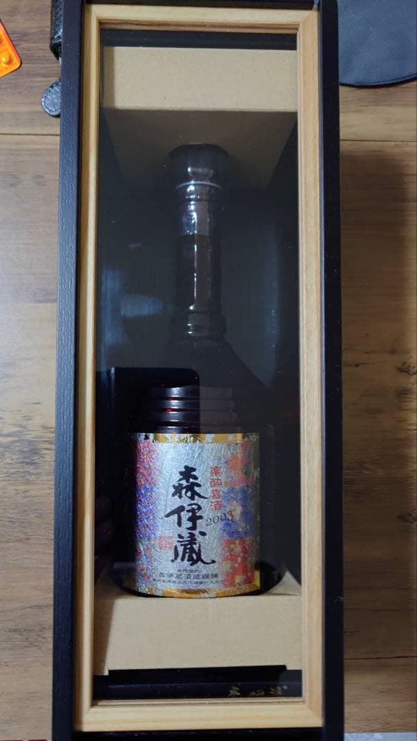 森伊蔵 600ml 木箱入り 焼酎 楽酔喜酒 2003 - メルカリ