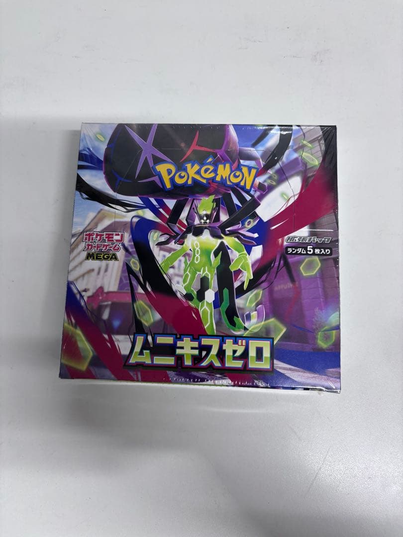ポケモンカードゲーム ムニキスゼロ BOX シュリンク付き - メルカリ