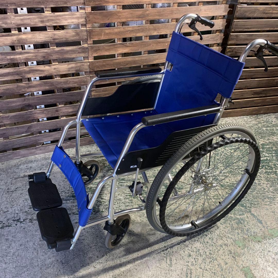 J897 MATSUNAGA 自走式車椅子 介助ブレーキあり