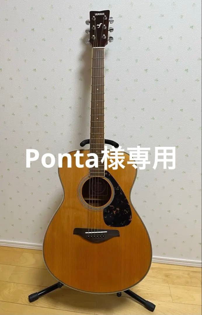 YAMAHA ヤマハ アコースティック ギター FS720S ケース・付属品あり
