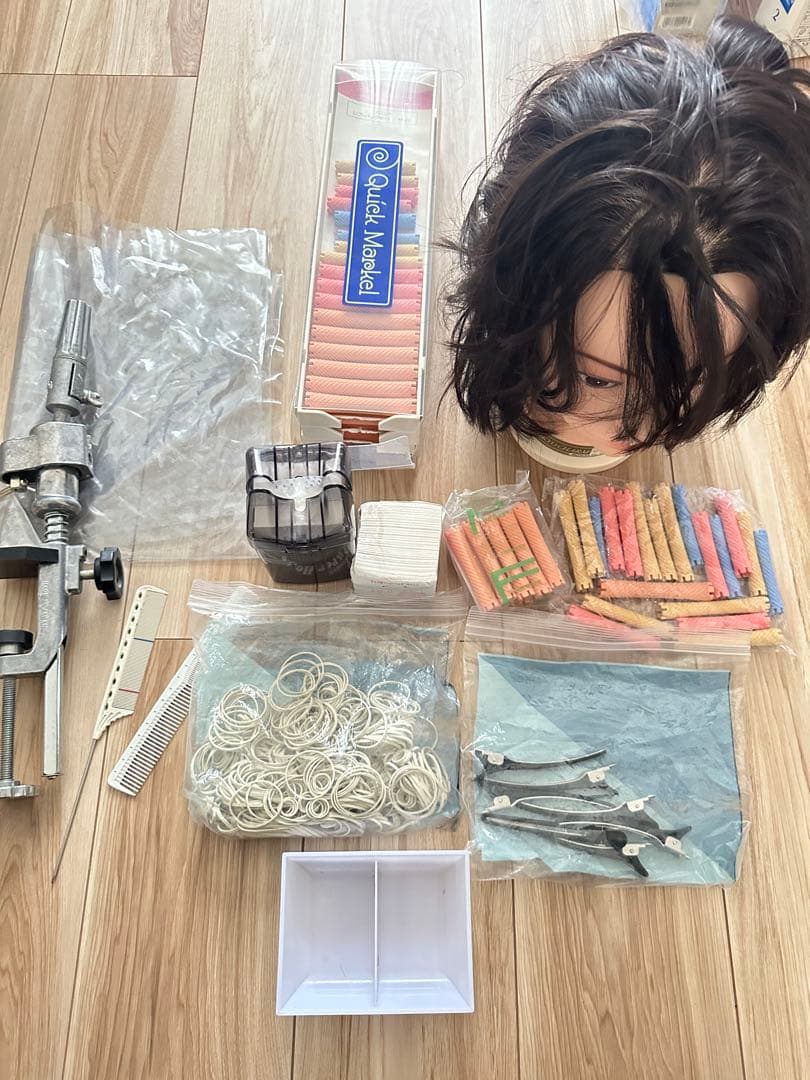 美容師国家試験　ワインディング