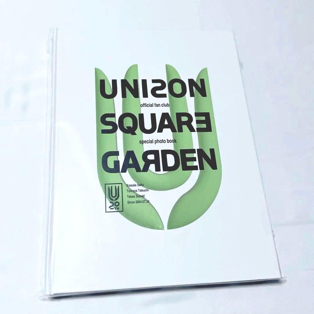 UNISON SQUARE GARDEN 20周年 フォトブック UNISON SQUARE GARDEN結成20周年記念し初のベストアルバム発売、未発表