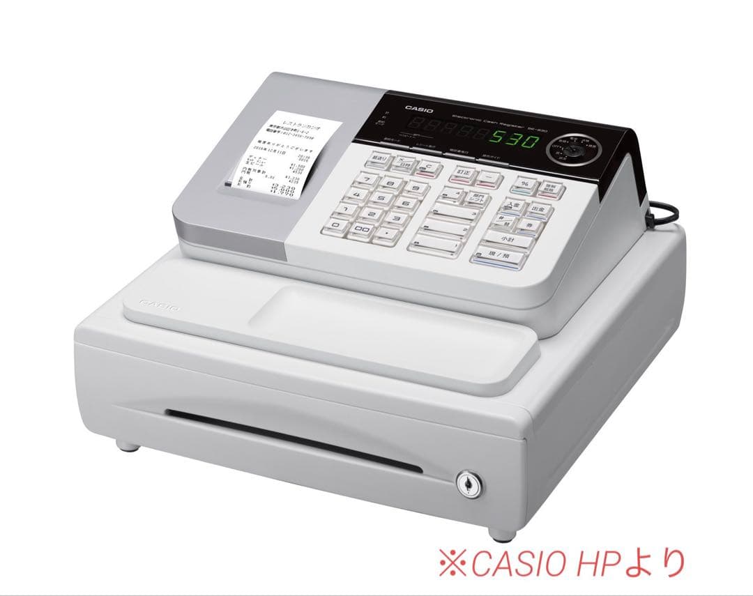CASIO／カシオ 電子レジスター SE-S30 軽減税率対応 業務用　未使用品 CASIO SE-S30 レジスター カシオ SE-S30 軽減税率 対応