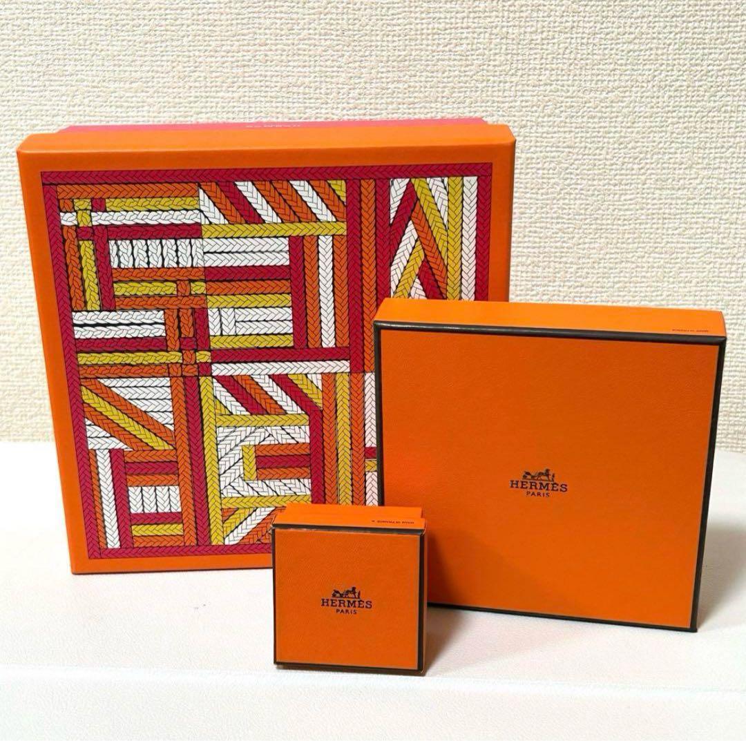 新品エルメスHERMES空箱3個セットまとめ売りプレゼントギフトボックス