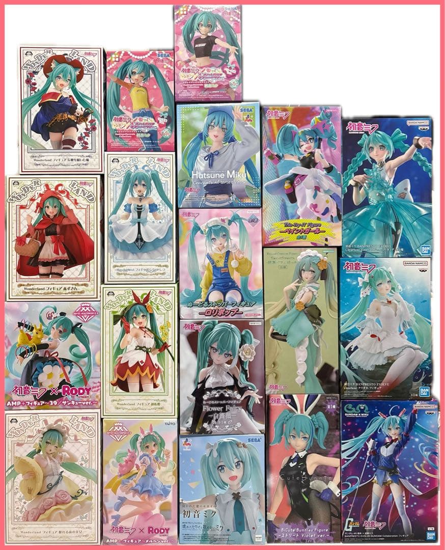 初音ミク　フィギュア　まとめ売り①　　19体
