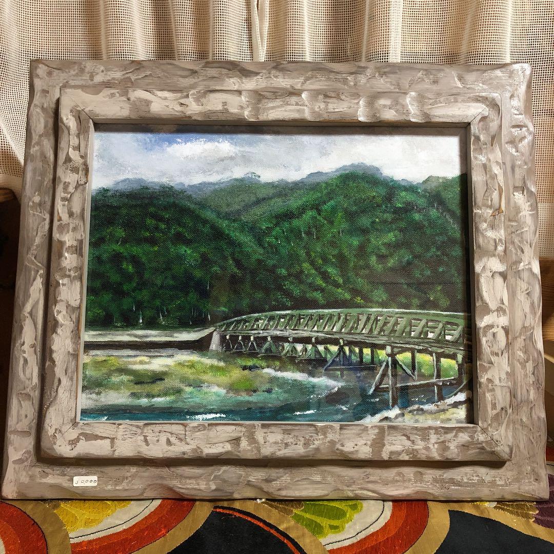 アクリル画　京都嵐山 京都嵐山 竹林の小径」 by つきのくら｜Artmeter｜暮らしを彩るアート