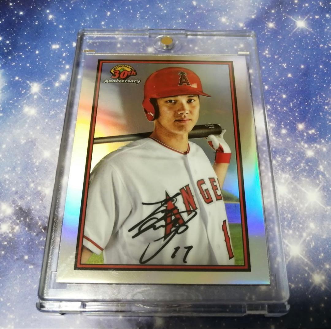 2019 TOPPS 大谷翔平 30th サインカード インサート kjsportscard_so1059