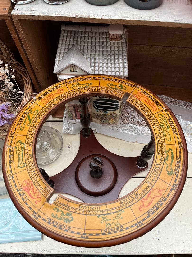 ITALY イタリアヴィンテージ 黄道十二宮の地球儀 - メルカリ
