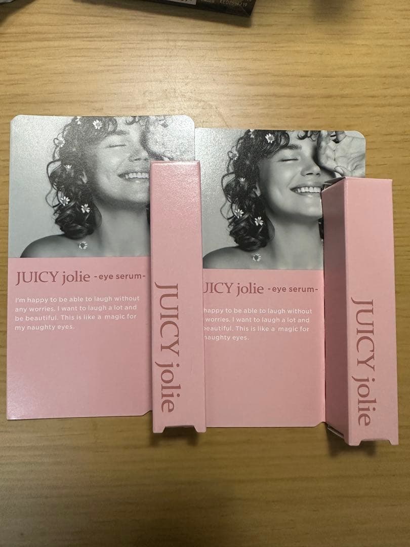 JUICY jolie アイセラム ピンク 2本セット