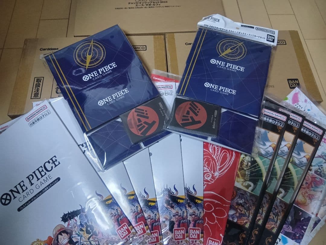ONE PIECE カードゲーム 未使用 大量　限定　セット ONE PIECEカードゲーム 双璧の覇者 ONE PIECE カードゲーム BOX OP-06