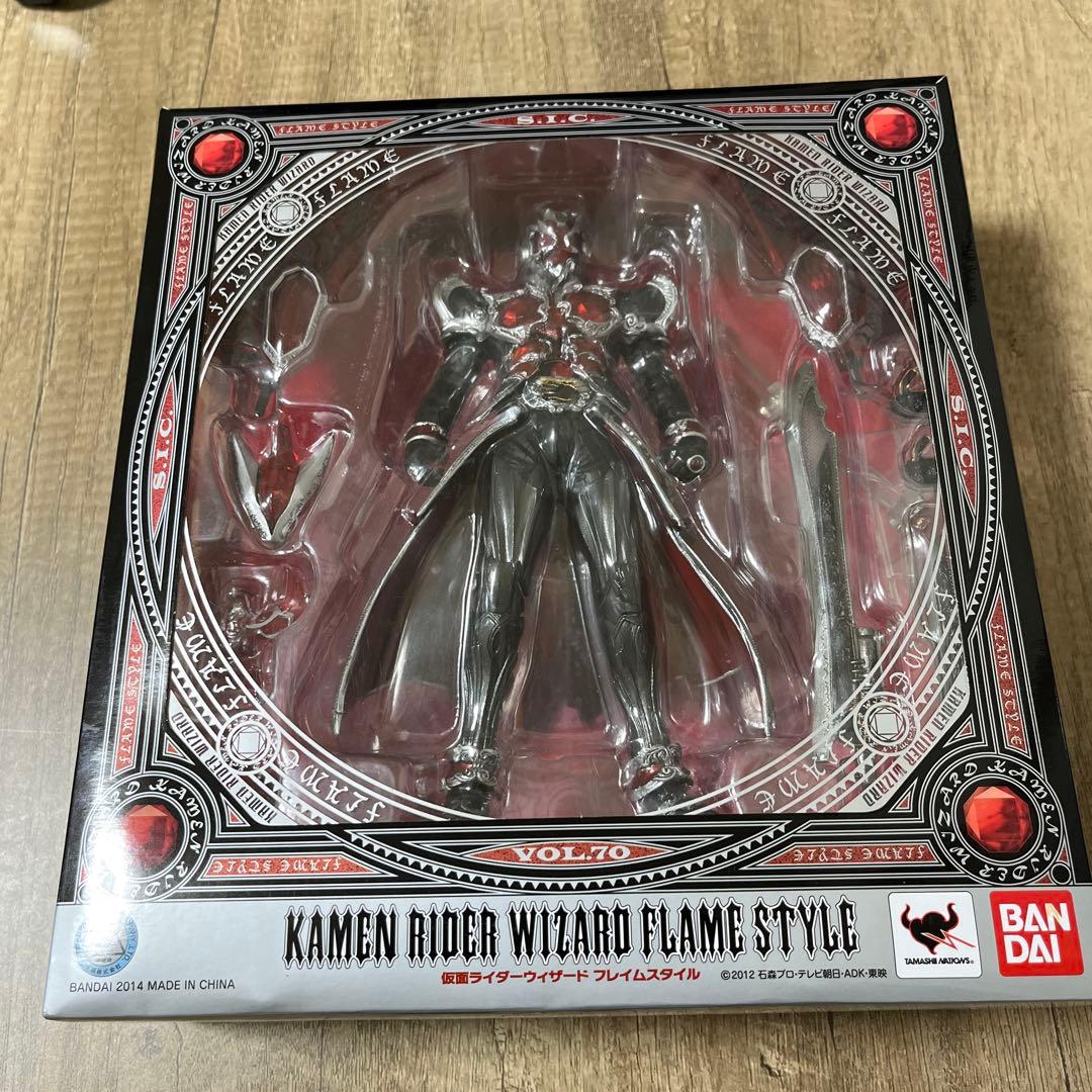 S.I.C. 仮面ライダーウィザード　フレイムスタイル　美品 S.I.C. 仮面ライダーウィザード フレイムスタイル (完成品) - ホビー
