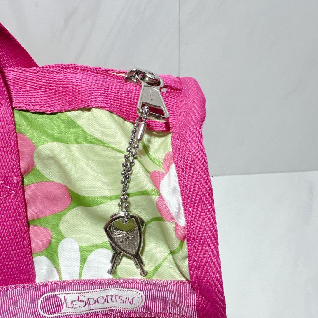 美品】レスポートサック ミニボストンバッグ 花柄 鍵付き - メルカリ