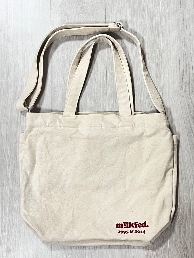 M!LK MILKFED. コラボ トートバッグ - メルカリ