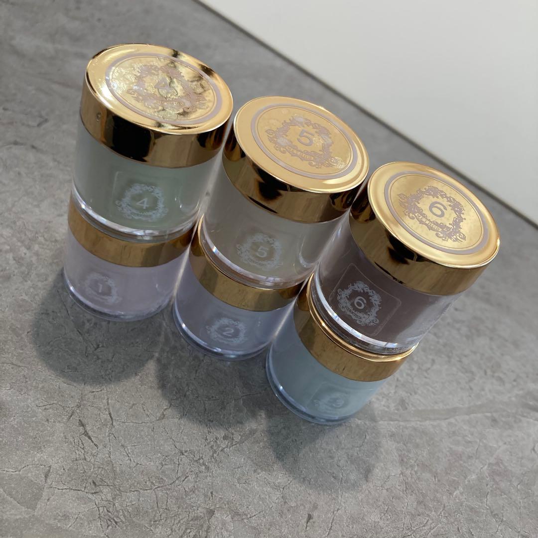 【新品未使用】DWメソッド　ガーデンフラワーシリーズ　カラーパウダー6色セット