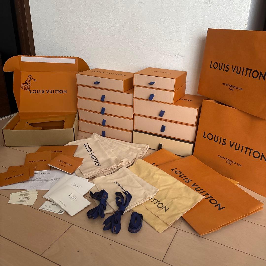 ルイヴィトン ショップ袋、箱まとめ売り