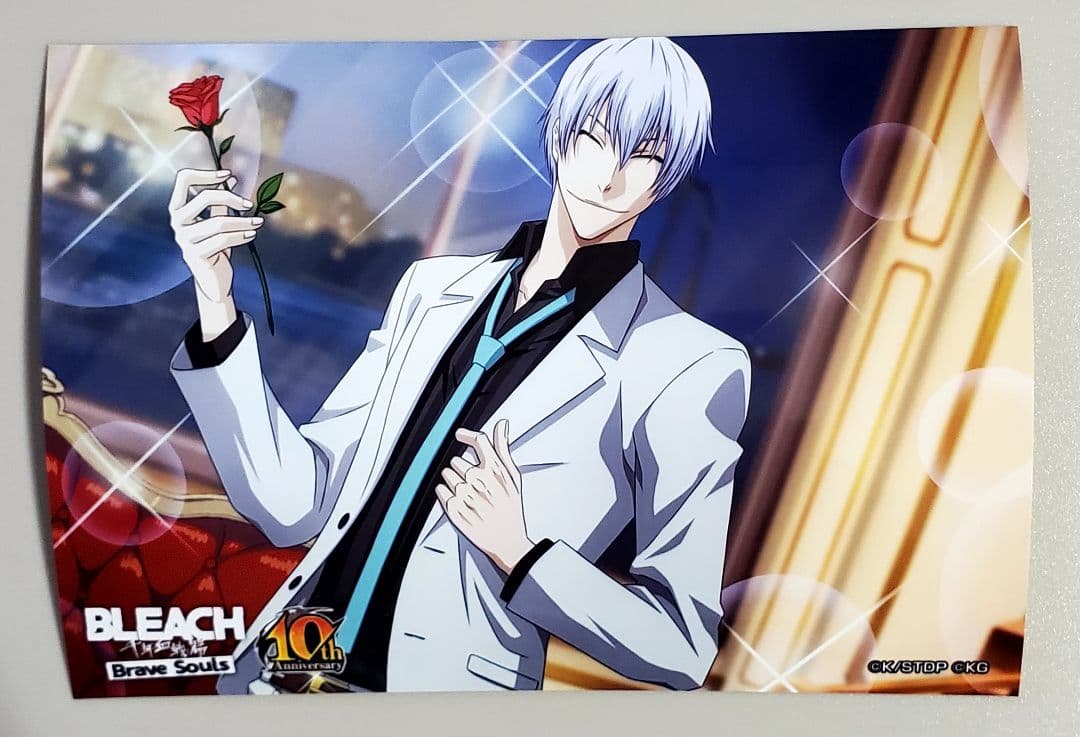 BLEACH ブレソル セブンイレブン ランダムブロマイド 市丸ギン スーツ