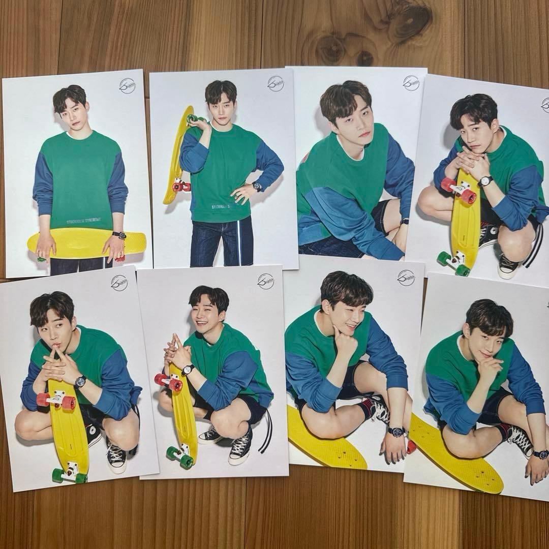 ジュノ 2PM 6nights 1回目 トレカ コンプb 8枚