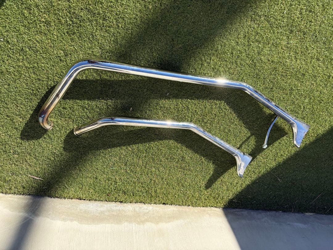 Evo マフラー 1985年式 に付けていたフィッシュテールマフラーになります。 テーパードフィッシュテールマフラー 汎用 / 2％er オフィシャルWebstore