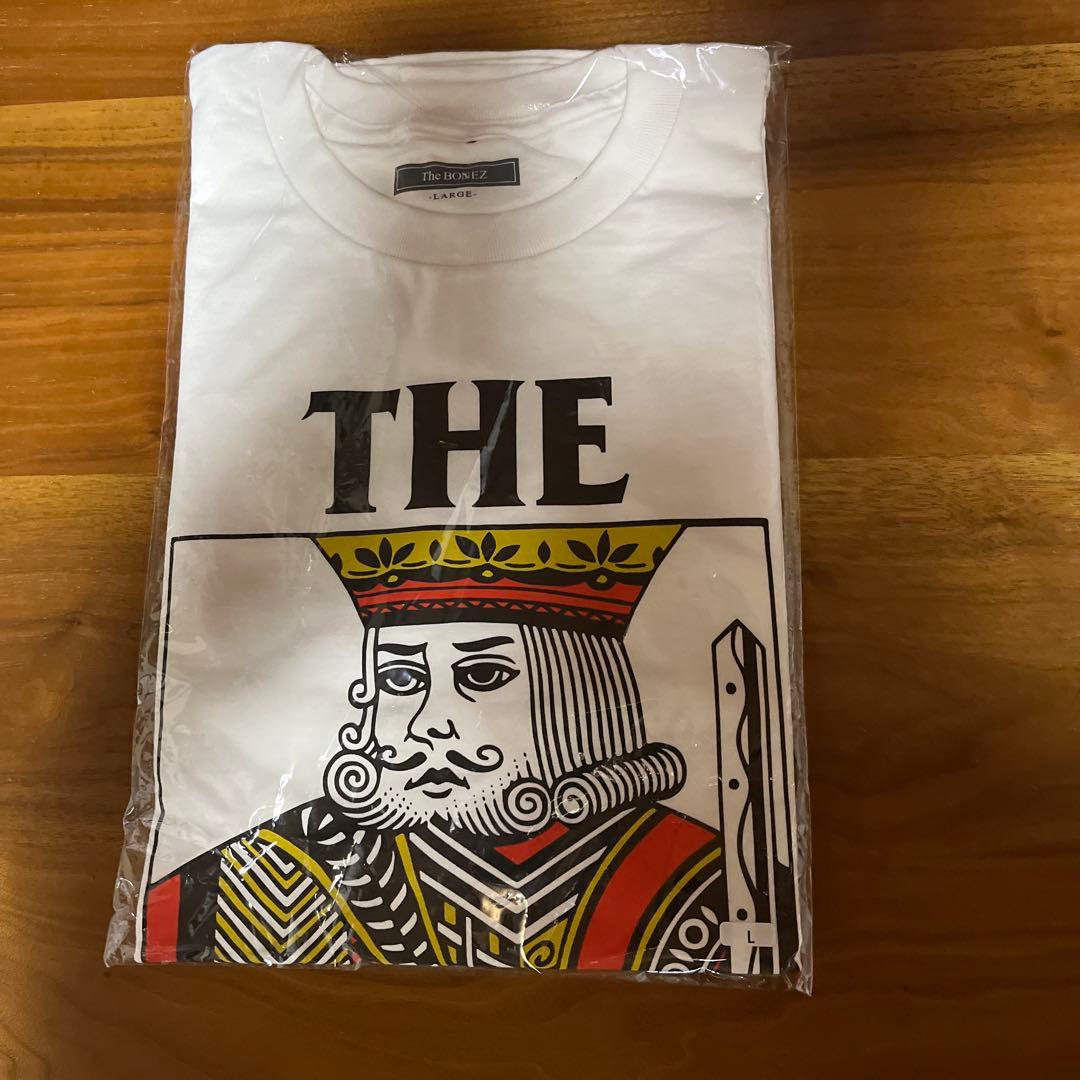 THE BONEZ SHO WATANABE KING. 白　Lサイズ