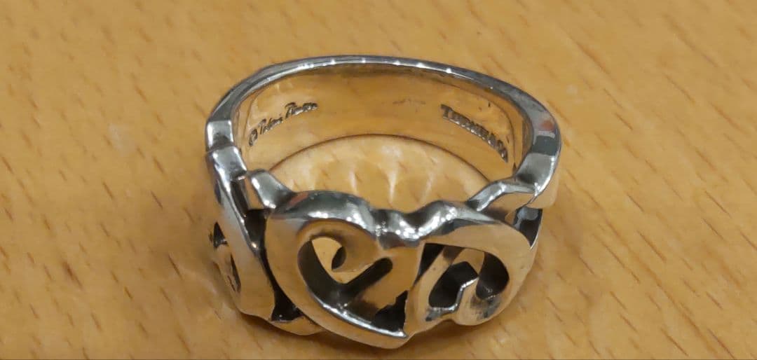 ティファニー パロマピカソ ラビングハートリング 指輪　　925 約9号