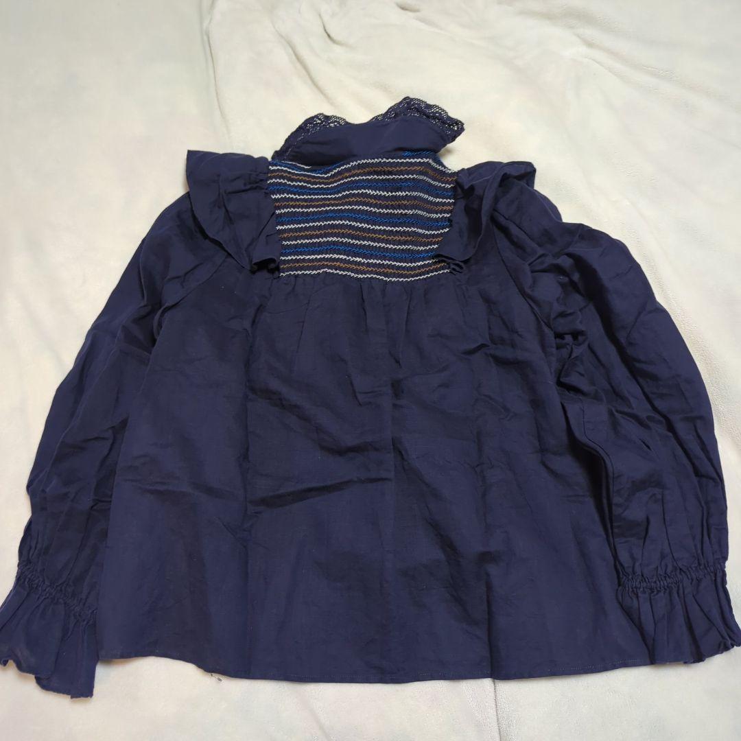 SEA NEW YORK スモッキング 刺繍 フリル レース ブラウス - メルカリ