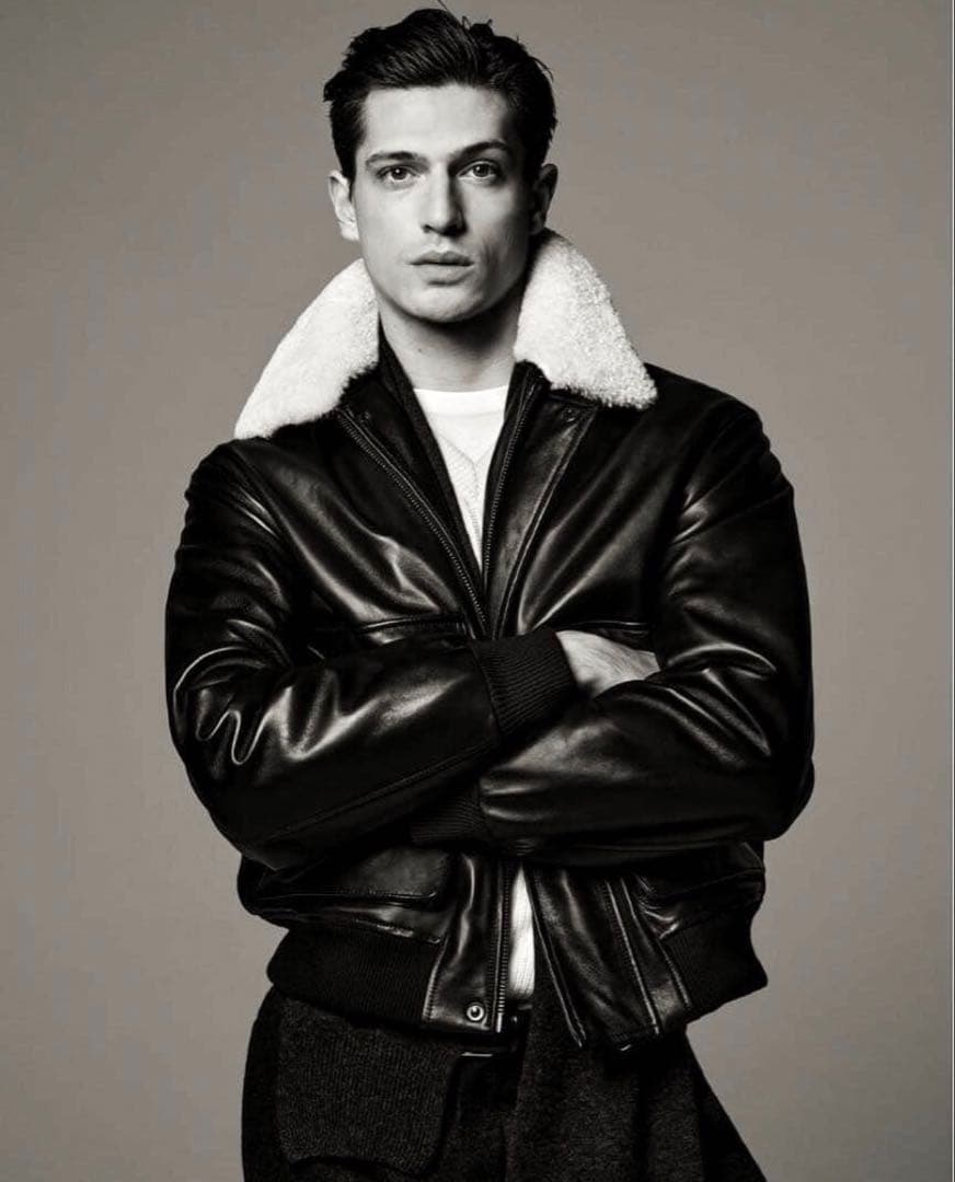 定価55000円 本革 リアルレザー A-2 G-1 ジャケット ボア 短丈