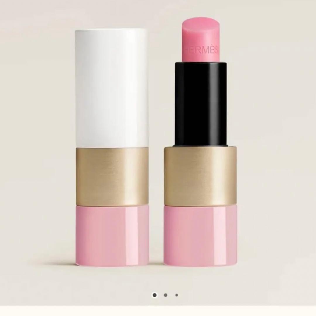 新品未使用HERMÈS ディンティッドリップバーム 27・ローズ・コンフェティ
