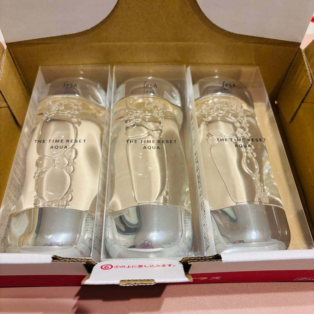 【新品】IPSA イプサ　ザ・タイムR アクア　200ml （3本セット）