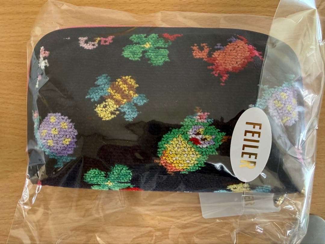 FEILER フェイラー×神崎恵 ファンキーフォーチュン 便利ポーチ ネイビー