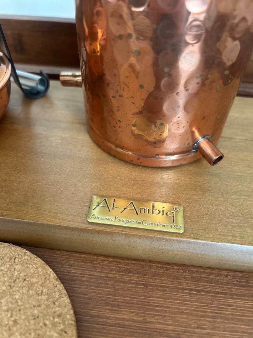 銅製蒸留器　アランビック　0.7L