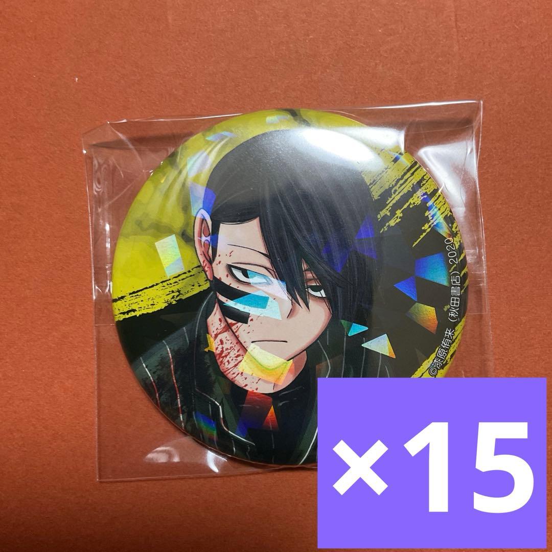 d*4様 桃源暗鬼 コミケ缶バッジ C106 無陀野無人