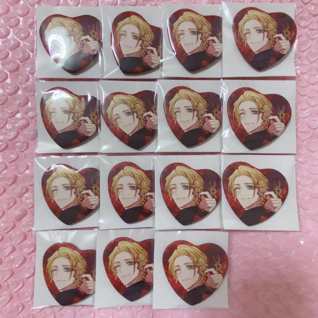 キューピットパラサイト キュピパラ ハート缶バッジ ラウル 単独 キューピットパラサイト キュピパラ キュピステ 缶バッジ リネット