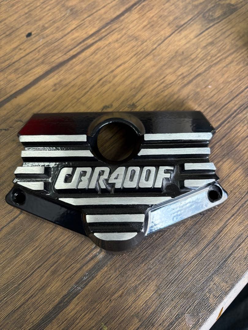 か*い様 CBR400F ヒューズボックスケースアルミ製 ブラックパーツ