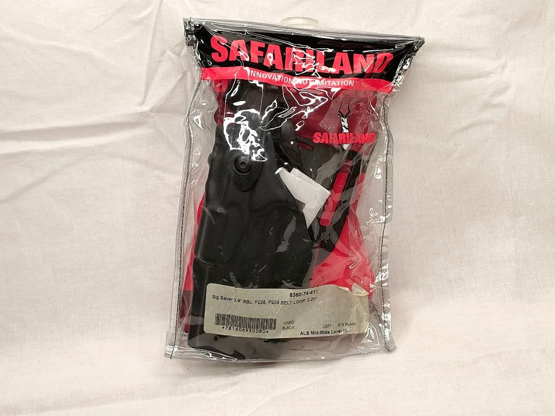 新品実物】サファリランド P229 P228 ホルスター 左利き用 シグ