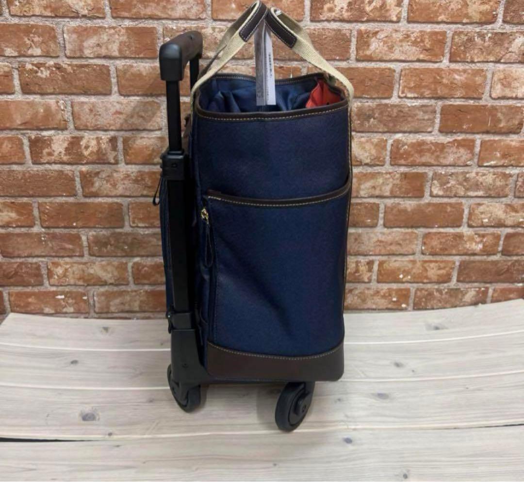 Mサイズ＞スワニー トートキャリー アクティブタウントート 4輪