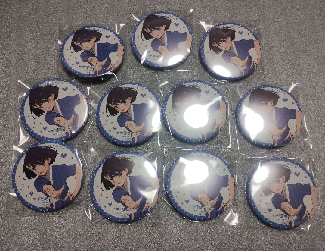 いきづらい部！ 1st LIVE　麻布麻衣　缶バッジ　ガチャ　セット 麻布麻衣 缶バッジ 缶バッチ イキヅライブ いきづらい部 1st ライブ