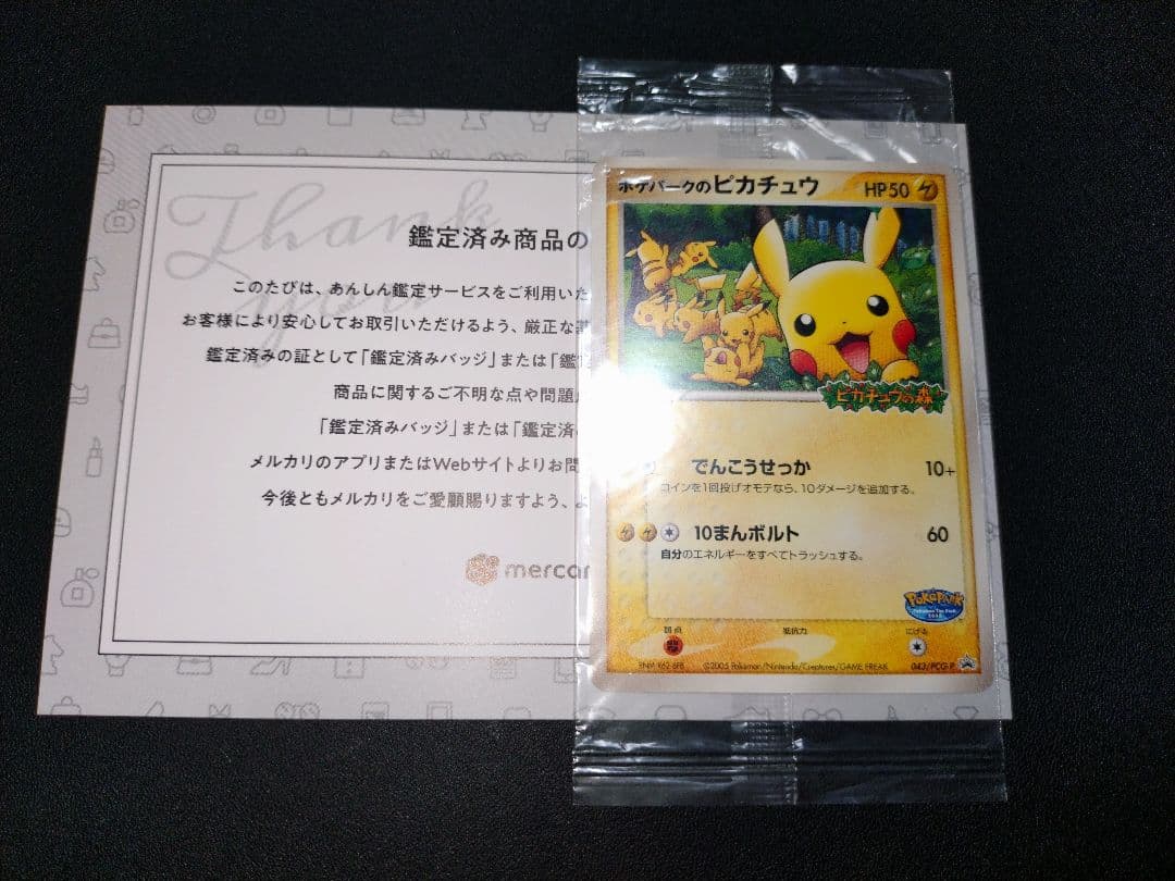 ポケモンカード ポケパークのピカチュウ プロモ PROMO PCG-P