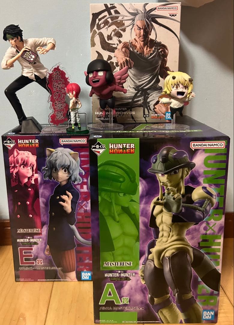 ハンターハンター　一番くじ　まとめ売り　ピトー　　　メルエム　プフ　ユピー