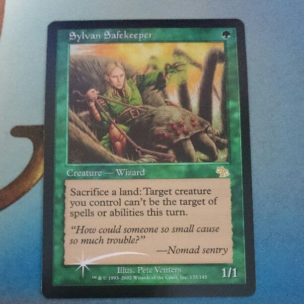 MTG 森を護る者/Sylvan Safekeeper 英語版 foil