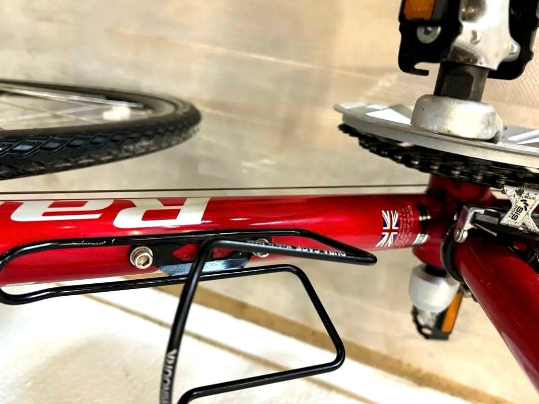 ⭕️英国名車RALEIGH（ラレー）｜大人の赤が映える｜街乗りに映える