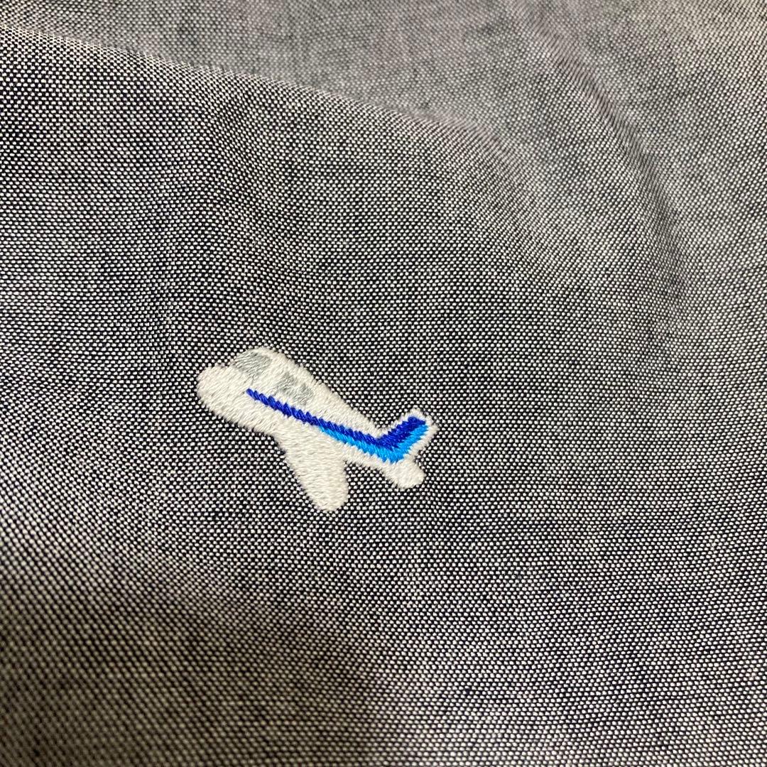 未使用に近い♡ ファミリア ANA レッスンバッグ 刺繍 くま 飛行機