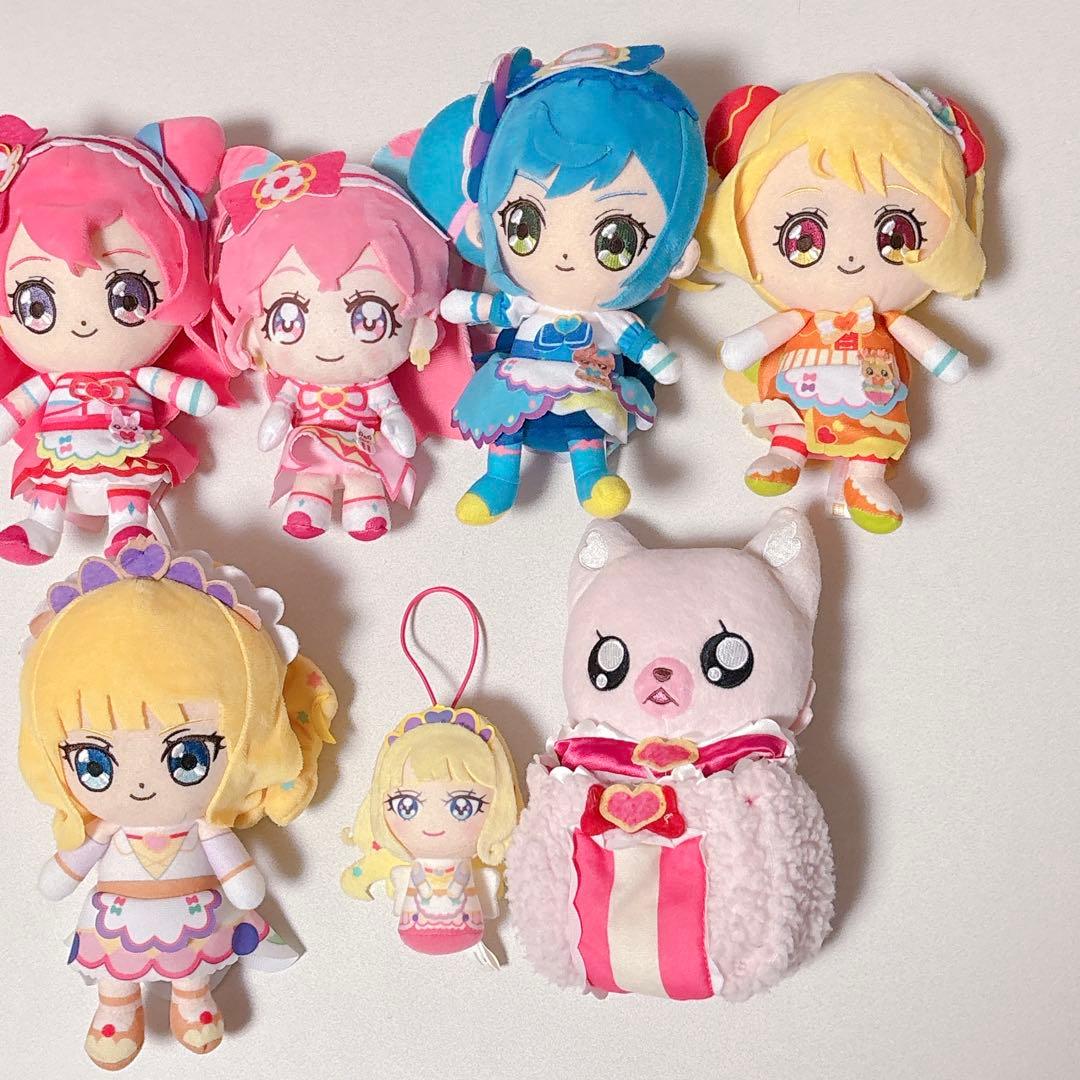 デリシャスパーティプリキュア キュアフレンズ ぬいぐるみ まとめ売り