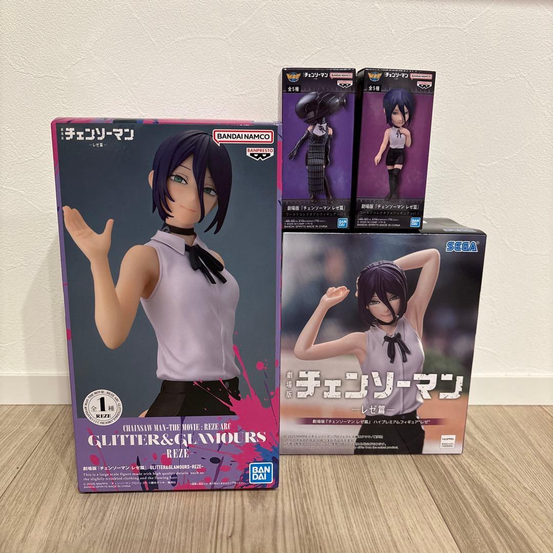 チェンソーマン レゼ篇 フィギュア4種セット