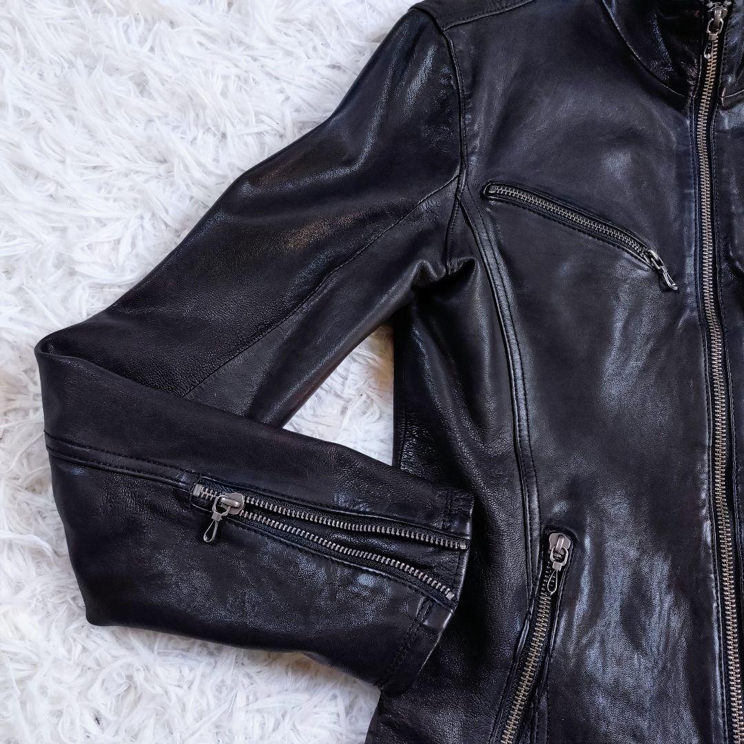 JVKE様 専用】FUGA Y2K レザージャケット 本革 ハイネック - メルカリ