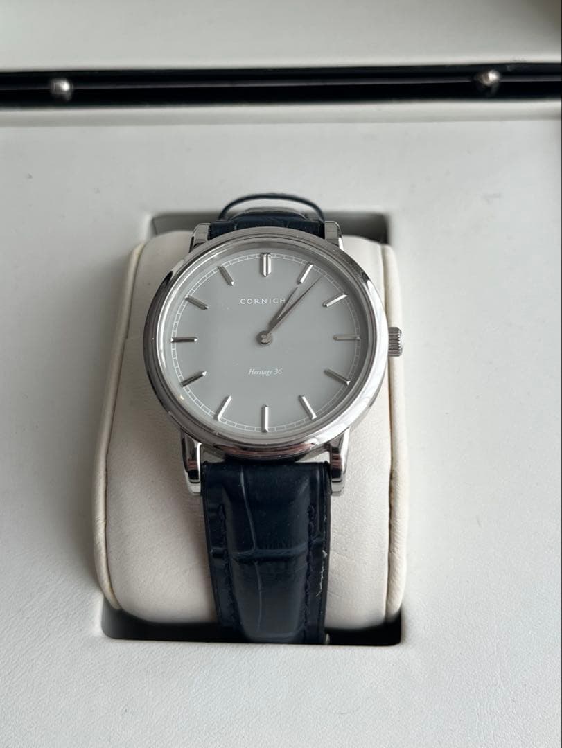 May★コーニッシュ　腕時計グレー文字盤　36mm 世界限定349本】CORNICHE / コーニッシュ オブスキュアⅡ グレー