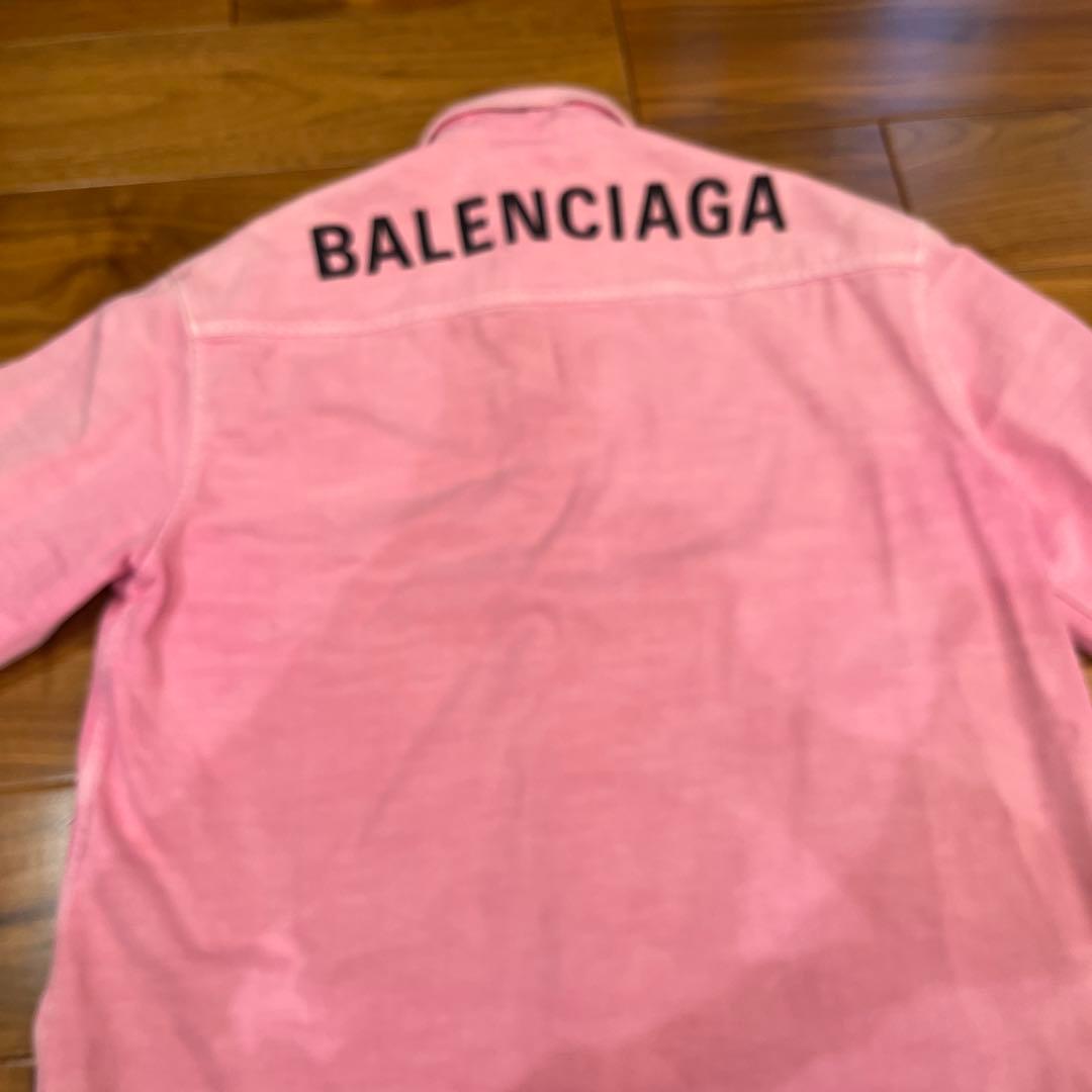 BALENCIAGA デニムシャツジャケット　34 中古・古着通販】BALENCIAGA (バレンシアガ) BALENCIAGA デニム